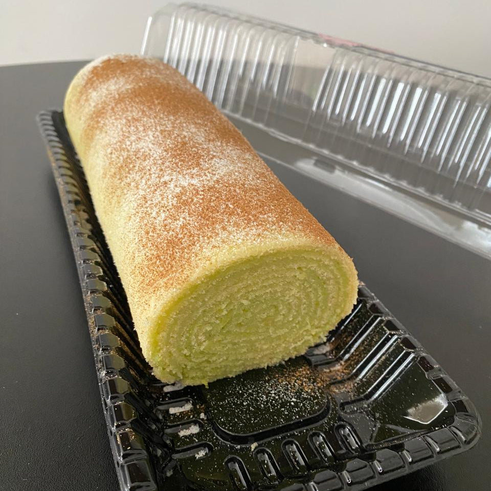 Bolo de rolo de milho verde