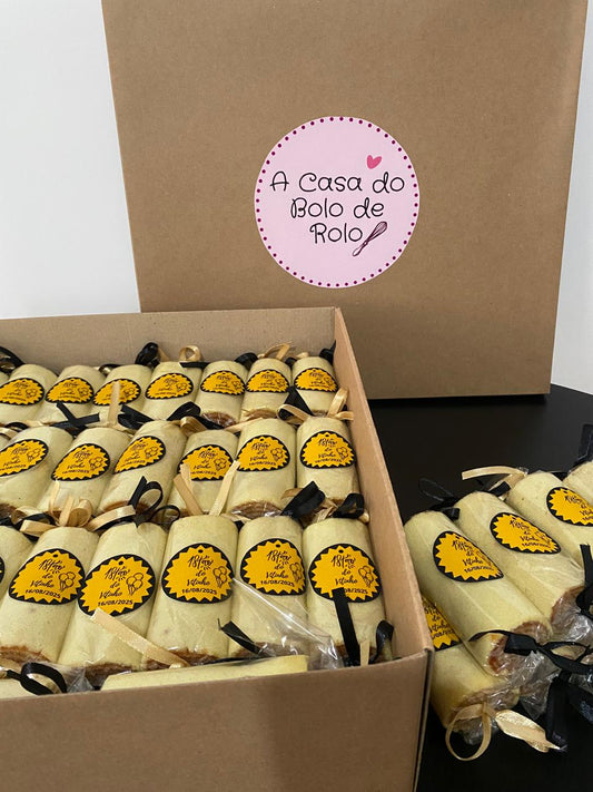 Bombom de bolo de rolo